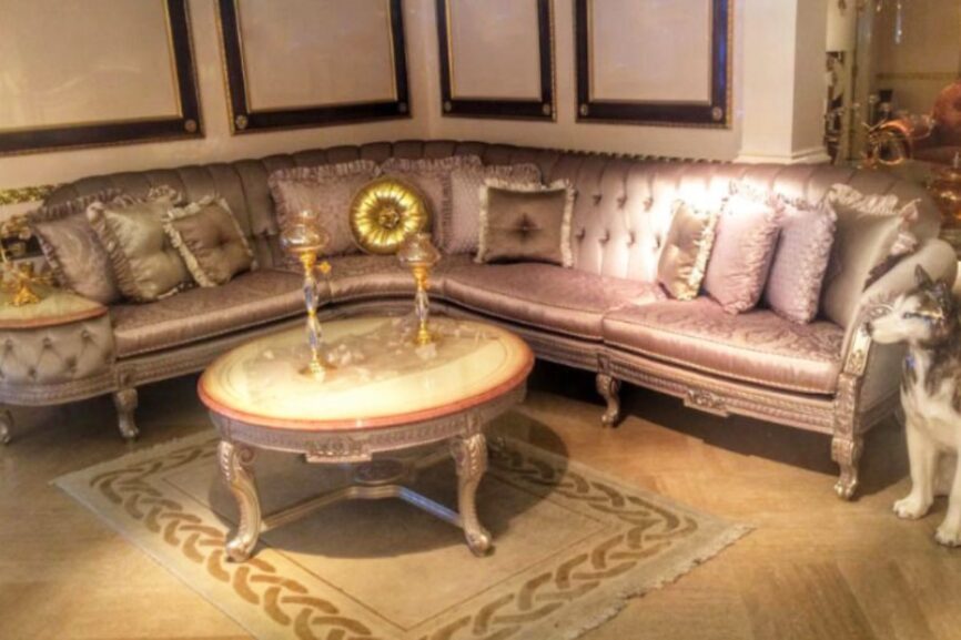 TURRI CLASSIC CORNER SOFA SET